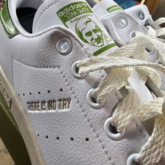 Adidas Stan Smith Yoda (White/green) - Picture 4 of 14